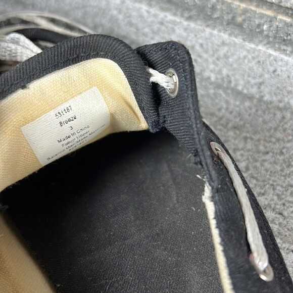 Blue Fin Breeze Zebra Print Sequins Boat Shoes Size 3 - Picture 7 of 7